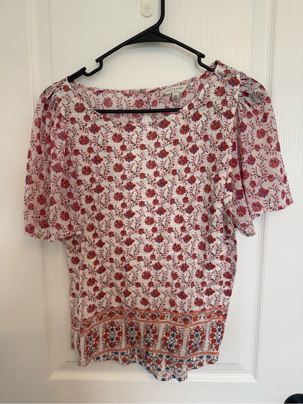 Floral Print Women's Top